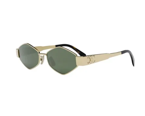 CELINE Triomphe Metal Losange CL40254U Or