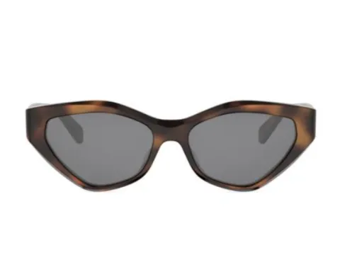 CELINE Triomphe CL40323U en Acétate Havana