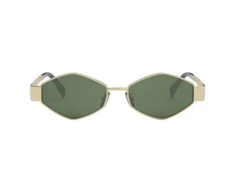 CELINE Triomphe Metal Losange CL40254U Or