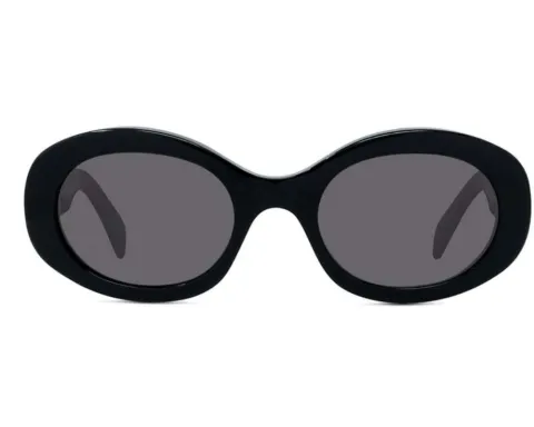CELINE Triomphe Ovale CL40194U Black