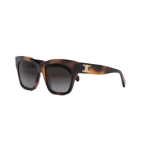 CELINE Triomphe CL40253I en Acétate Havana