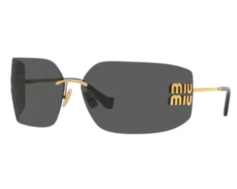 MIU MIU MU54YS Runway Verres Gris-Vert