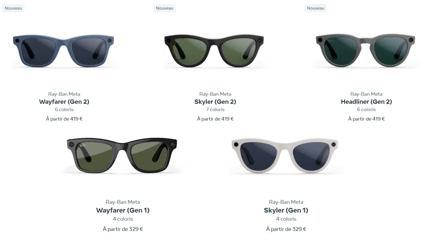 collection META RAYBAN